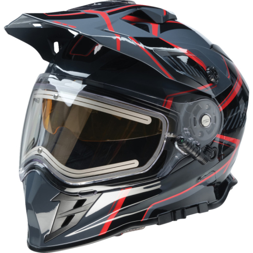 Z1R - Z1R Range Rotor Helmet - 0101-17234 - Black/Red - 2XL