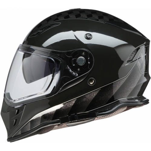 Z1R - Z1R Nemesis Thunderbird Helmet - 0101-17095 - Black/Gray - X-Small