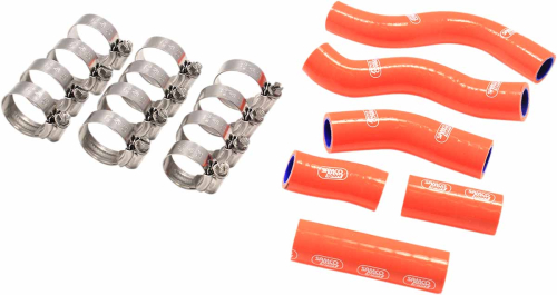 Moose Racing - Moose Racing OEM Fit Radiator Hose Kit - Orange - 1902-1222