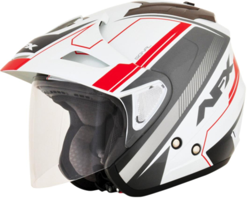 AFX - AFX FX-50 Signal Helmet - 01042032 - Red Signal - Medium