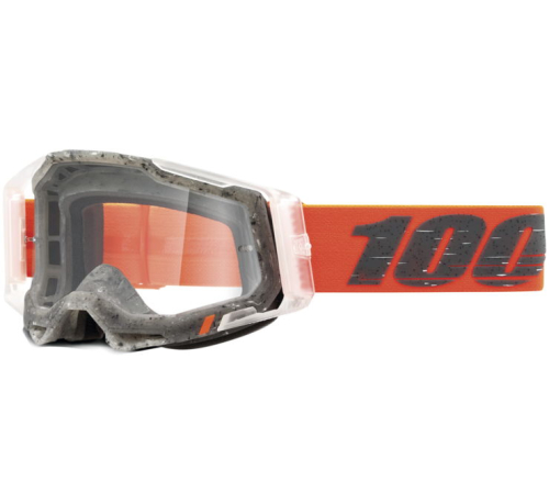 100% - 100% Racecraft 2 Schrute Goggles - 50009-00014 - Schrute / Clear Lens - OSFM