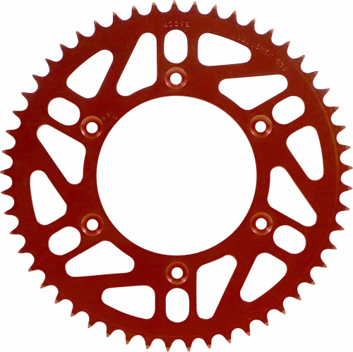 Moose Racing - Moose Racing Aluminum Rear Sprocket - Red - 53T - M3155-53R