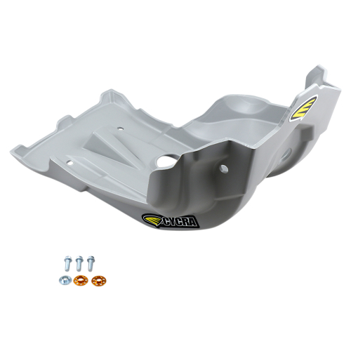 Cycra - Cycra Full Armor Skid Plate - Gray - 1CYC-6244-80