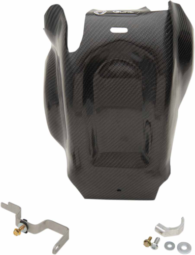 Moose Racing - Moose Racing Carbon Fiber Skid Plate - MSP25017