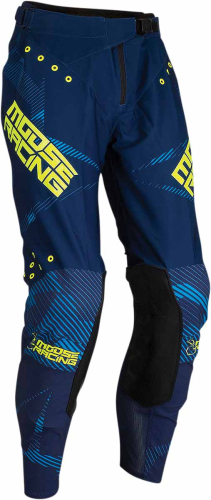Moose Racing - Moose Racing Agroid Pants - 2901-9248 - Navy/Hi-Vis - 28