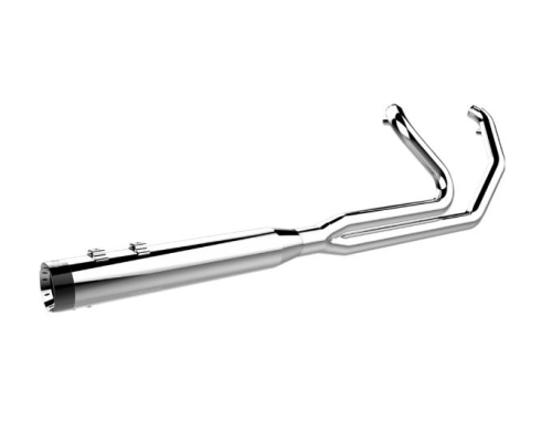 Khrome Werks - Khrome Werks 2-Into-1 System with Two-Step Headers - Billet Tip - Chrome - 200720