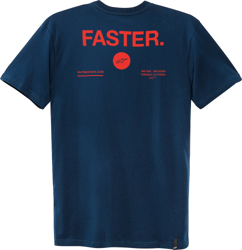 Alpinestars - Alpinestars Faster T-Shirt - 1232-72208-70-XXL - Navy - 2XL