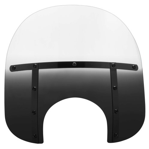 Memphis Shades - Memphis Shades Memphis Fats Windshield (9in. Cutout) - 15in. - Night Shades - MEB3521