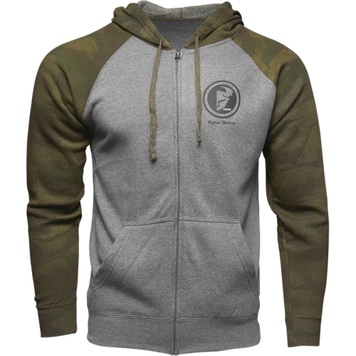 Thor - Thor Target Zip-Up - 3050-5482 - Camo/Gray - 2XL