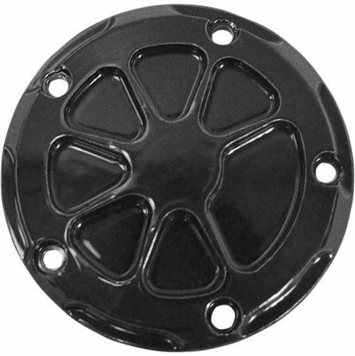 LA Choppers - LA Choppers Points Cover - Decadent Black Powdercoat - LA-F380-01B