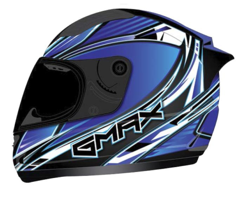 G-Max - G-Max FF49 Sektor Snow Helmet - XF-3-72-6302XS - Blue/White/Black - X-Small
