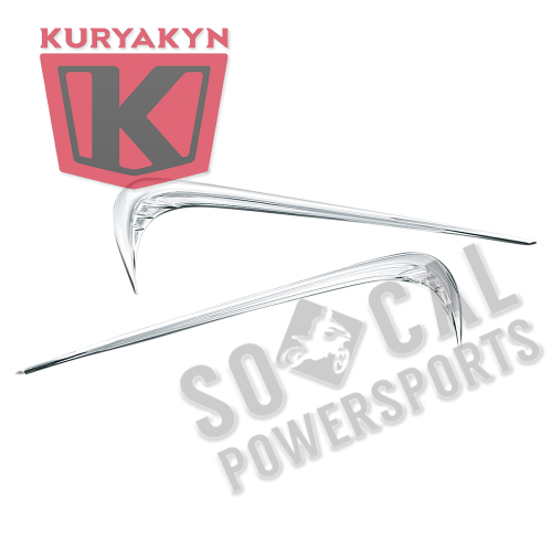 Kuryakyn - Kuryakyn Saddlebag Side Emblem - Chrome - 3214