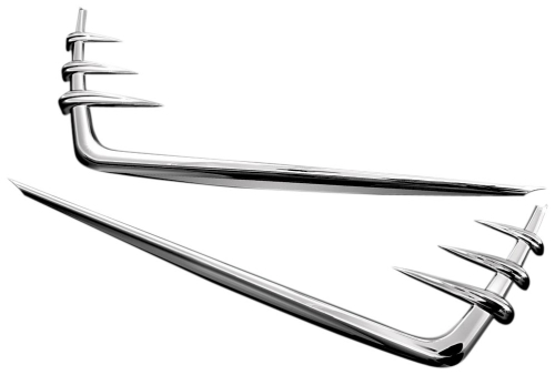 Kuryakyn - Kuryakyn Saddlebag Lid Accents - 8646