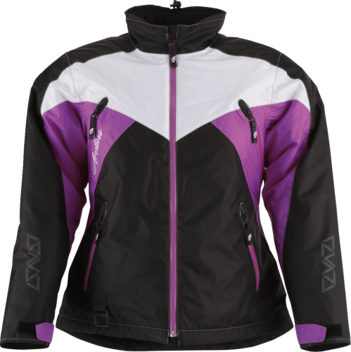 Arctiva - Arctiva Pivot 6 Insulated Womens Jacket - 3121-0817 - Black/Purple/White - Large