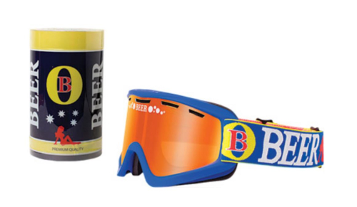 Beer Optics - Beer Optics Cold Beer Goggles - 067-06-810 - Fosty/Red Mirror Lens