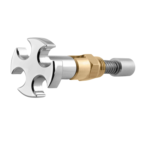 Bikers Choice - Bikers Choice Enricher Knobs - Cross with Cut-Out - 482767