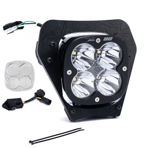 Baja Designs - Baja Designs XL80 DC LED Headlight Kit with Dimmer - 677103
