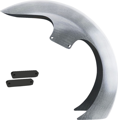 Paul Yaffe Originals - Paul Yaffe Originals DEI Front Fender for 21in. Wheels, with Black adapter - DEI21-14L-B