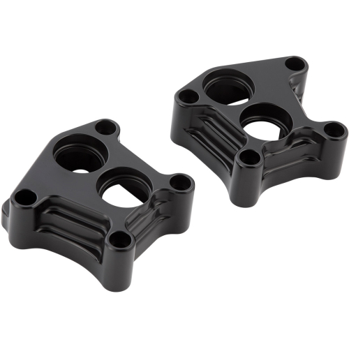Arlen Ness - Arlen Ness 10-Gauge Lifter Block Covers - Black anodized - 12-574
