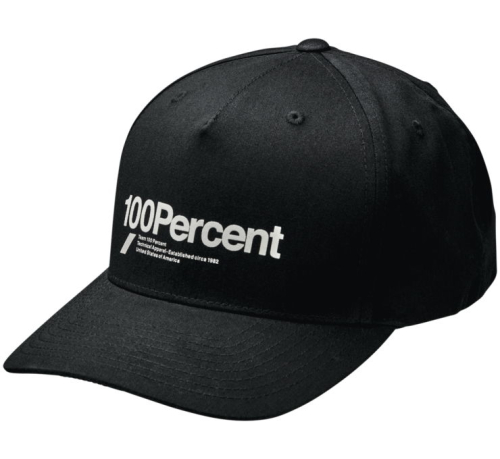 100% - 100% Manifesto Hat - 20044-00009 - Black - OSFA