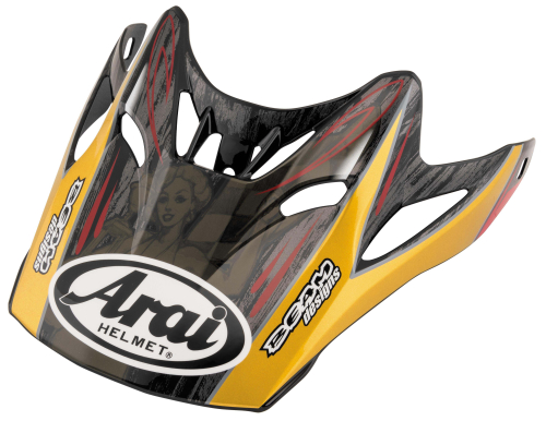 Arai Helmets - Arai Helmets Visor for VX-Pro4 Helmet - Tickle Red - 095470