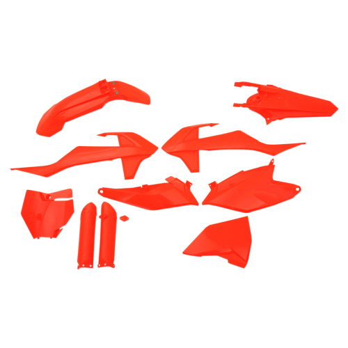 Acerbis - Acerbis Full Plastic Kit - Fluo Orange - 2686024617