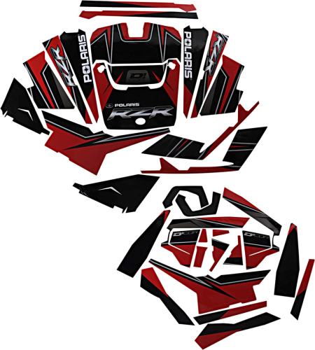 DCOR - DCOR Graphic Kit - Red/Black - 20-60-116