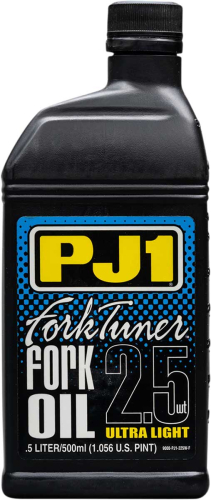 PJ1 - PJ1 Gold Series Fork Tuner Oil - SAE 2.5W - 1/2L. - 2-2.5W