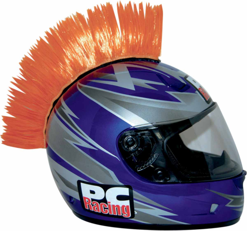 PC Racing - PC Racing Helmet Mohawk - Orange - PCHMORANGE