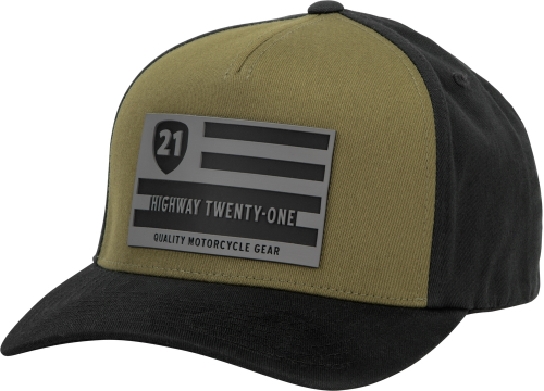 Highway 21 - Highway 21 Patriot Hat - 489-2009L - Green/Black - Large