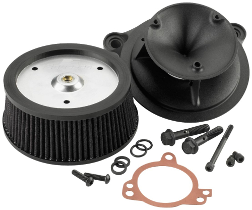 Boyesen - Boyesen Power X-Intake System - Matte Black - PX-HBP-01B