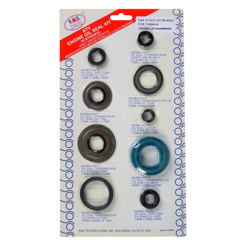 K&S Technologies - K&S Technologies Engine Oil Seal Kit - 50-4042