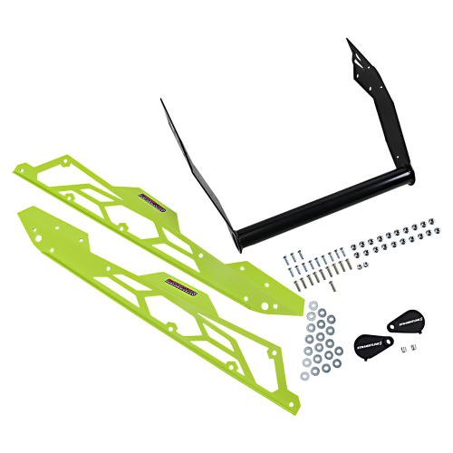 Straightline Performance - Straightline Performance Hide N Go Rear Bumper - Manta Green/Black - 183-234-MANTA