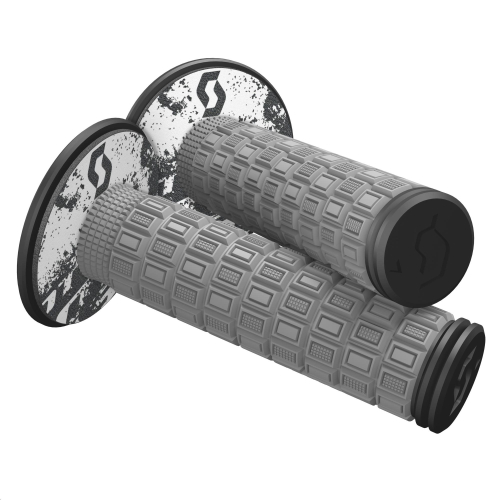 Scott USA - Scott USA Mellow ATV Grips - Gray/Black - 269305-1019