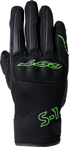 RST - RST S-1 Mesh Gloves - 103182NEO-12 - Black/Neon Green - 12