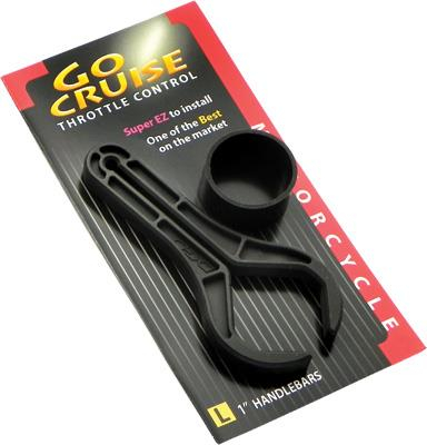 2wheelride - 2wheelride Go Cruise Throttle Control - 1in. Handlebars - GC25BK