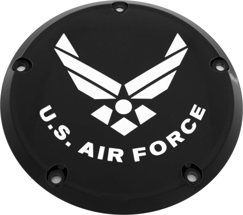 Custom Engraving LTD - Custom Engraving LTD Patriotic Derby Cover for Air Force - Black - TC - AIRF04-12BG