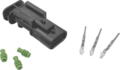 Namz - Namz Rear Fender Harness Connector Kit - Male - NMCON-03R