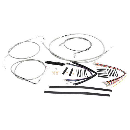 Magnum - Magnum Stainless Steel XR Handlebar Installation Kit for 12-14in. Ape - 589251