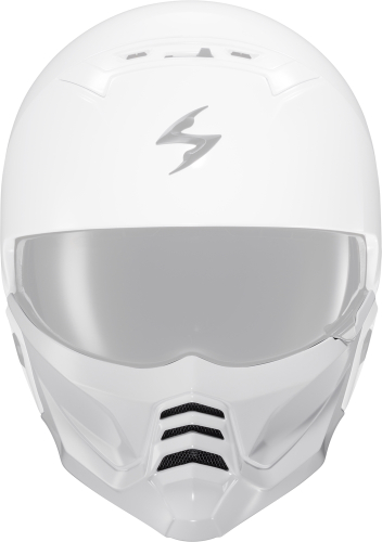 Scorpion - Scorpion Face Mask for Covert 2 Helmets -  Gloss White - XL-3XL - 52-CV2-06