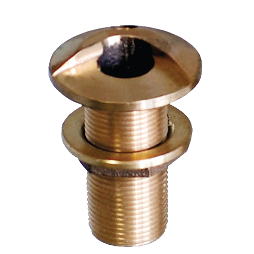 GROCO - GROCO 1-1/4" Bronze High Speed Thru-Hull Fitting w/Nut