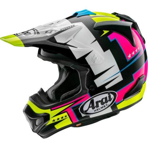 Arai Helmets - Arai Helmets VX-Pro4 Battle Helmet - 0110-8718 - Yellow - Medium