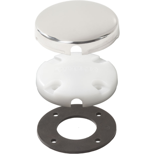 Blue Sea Systems - Blue Sea Side Entry CableClam w/Stainless Steel Dress Cap