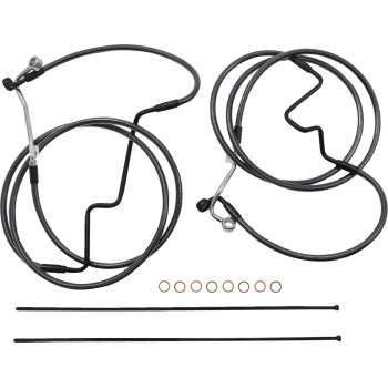 Magnum - Magnum Black Pearl Handlebar Installation Kit for 18in-20in. Ape - 487993