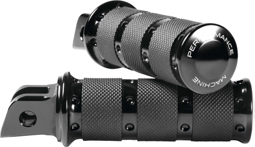 Performance Machine - Performance Machine XLS Footpegs - Driver - Black - 0035-1247M-B