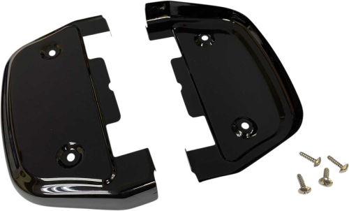 Drag Specialties - Drag Specialties Passenger Floorboard Cover - Gloss Black - 1621-1000