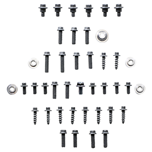 UFO Plastics - UFO Plastics Bodywork Bolt Kit - PL-HSQ-102