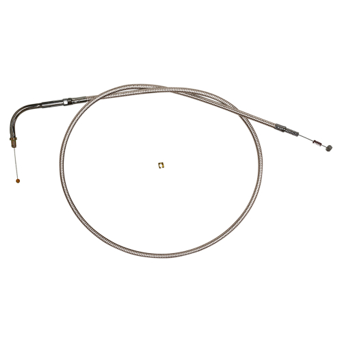 Magnum - Magnum Polished Stainless Braided Idle Cable - 31 3/4in. - 5419