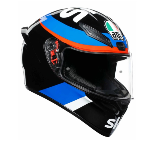 AGV - AGV K-1 VR46 Sky Racing Helmet - 210281O1I000810 - VR46 Sky Racing - X-Large