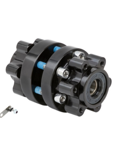 Arlen Ness - Arlen Ness Front Cartidge Hub Kit - Black - 71-640